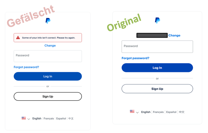 paypal phishing