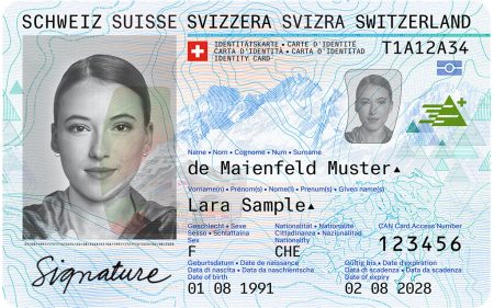 biometrische identitätskarte
