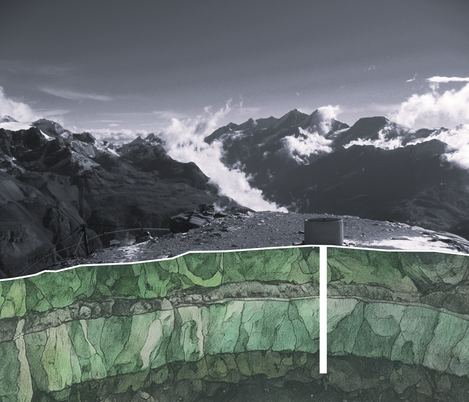 Permafrost und Felsstürze: «Wie bei einem Löffel in einer Teetasse» permafrost